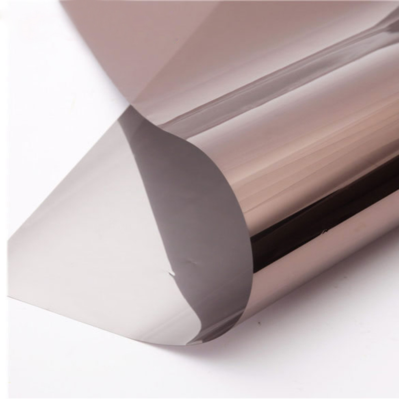 China silver self adhesive metallized pet film for solar control